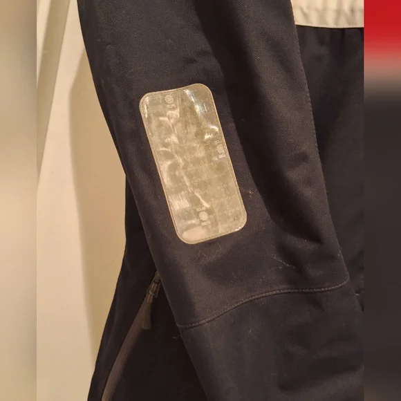 Helly Hansen Crew Hooded Women's  Large Jacket Black Red White Waterproof, HH - Picture 8 of 11